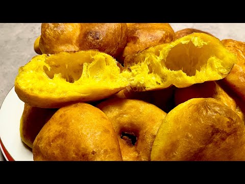 Видео: Тыквенные пончики