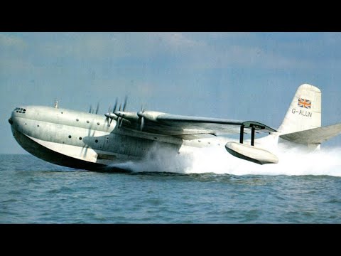 Видео: Величайший летающий корабль, которого никогда не было — Saunders-Roe SR.45 Princess (переработанный)