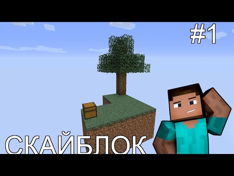Видео: СКАЙБЛОК. МАЙНКРАФТ. Lp. Скайблочные похождения #1. 
