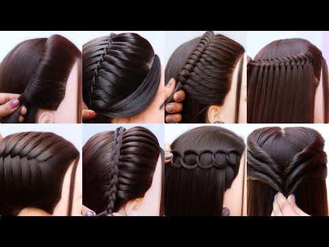 Видео: Простая прическа разного типа - новая прическа | простая прическа | прическа для девочек | прическа