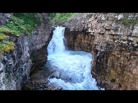 Видео: Водопад Текес, первая часть