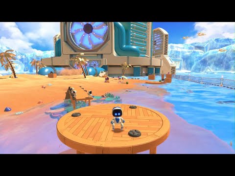 Видео: ASTRO's PLAYROOM gameplay ps5 РОДНИКИ ОХЛАЖДЕНИЯ ПЛЯЖ РОБОТОВ ВСЕ ПАЗЛЫ