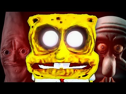 Видео: Жуткие СЕКРЕТЫ в Спанч Бобе?! - SpongeBob Battle for the Bikini Bottom Rehydrated Пасхалки Губка Боб