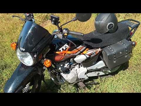 Видео: обкатка мотоцикла TVS HLX 150X