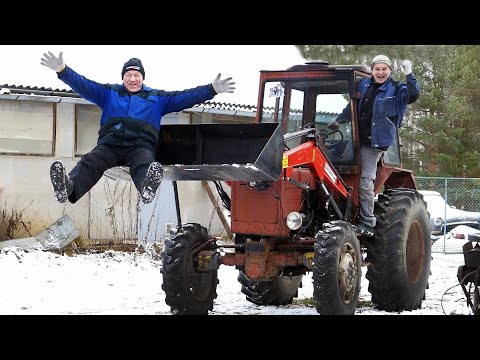 Видео: Трактор Володька Т30А80.  Мы его победили!