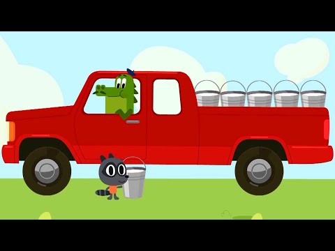 Видео: 🚚 Тачки, тачки 🚗  – Молоковоз – Серия 6 | Мультик для детей про машинки