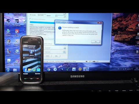 Видео: Прошивка онлайн телефона Nokia 5230 в домашних условиях обычным кабелем из комплекта