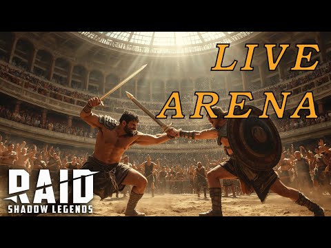 Видео: Пушимо аренку підписникам. Live-Arena Raid Shadow Legends