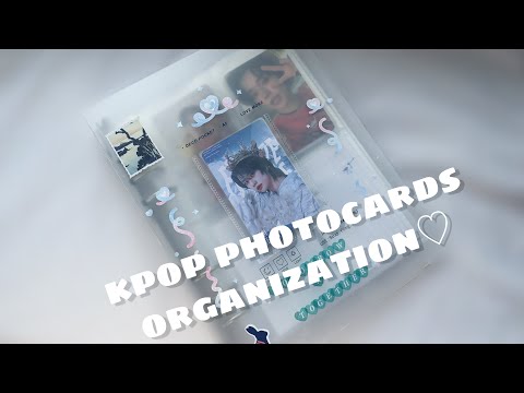 Видео: организация кпоп карт | kpop photocards organization💌