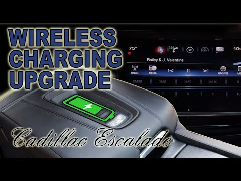 Видео: Обновление беспроводной зарядки! | Cadillac Escalade