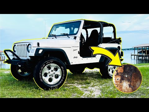 Видео: На моём дешёвом джипе неожиданно обнаружилась ржавчина на панели пола. Давайте её починим. Часть 2