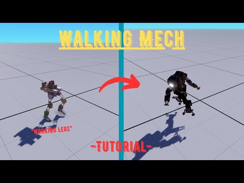 Видео: Как создать реалистичного шагающего робота в Trailmakers!