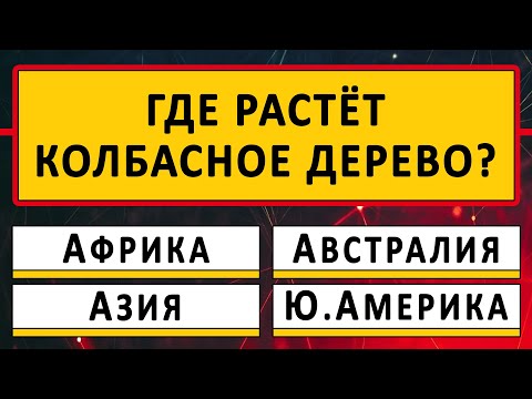 Видео: ВЫ УМНЫЙ ЧЕЛОВЕК? Неожиданный тест на эрудицию и кругозор! #насколькостарвашмозг #эрудиция #iqтест