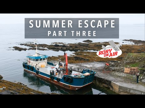 Видео: Доставка старинного трактора с удалённого острова | Оскерри, Оркнейские острова