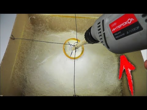 Видео: Сахарная Вата с помощью ДРЕЛИ или Шуруповерта в домашних условиях