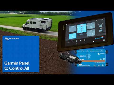 Видео: Sprinter 4x4 использует новую комплексную панель управления Garmin и Victron.