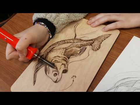 Видео: Мастер-класс по выжиганию