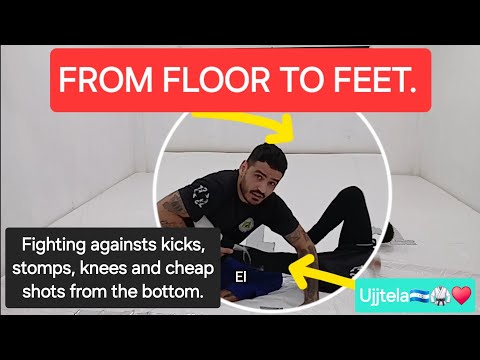 Видео: Сражайтесь от земли до ног | Вдохновлено Дэном «Человеком-волком» Тейлором | UJJ Tela Honduras