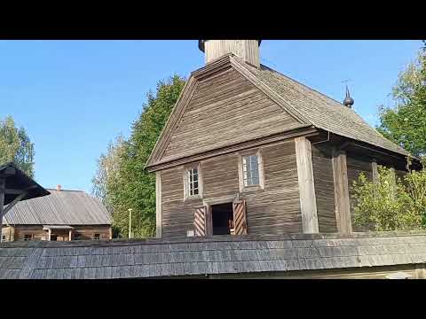 Видео: Музей народной архитектуры и быта в Озерце.Центральная Беларусь.