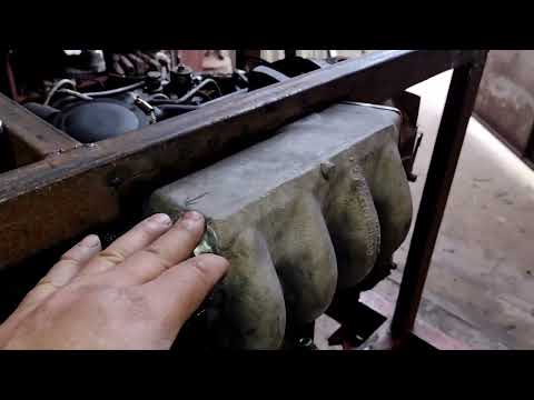 Видео: Установка дизеля 1,9 Д на самодельный тракторок. (часть 2)