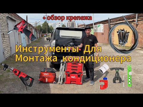 Видео: Обзор хорошего комплекта инструментов для монтажа бытовых сплит систем (кондиционеров)