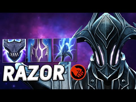 Видео: Полностью Пассивный RAZOR Танк / World of Dota
