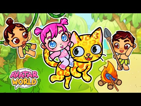 Видео: МЕНЯ УСЫНОВИЛИ АБОРИГЕНЫ | Тропическая Семья в Аватар Ворлд | Avatar World | Toca Life World