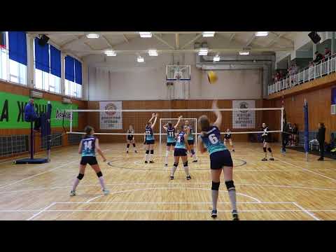 Видео: Волейбол. Девочки 2007-2008 г/р. Полуфинал.  Хабаровск - Совгавань