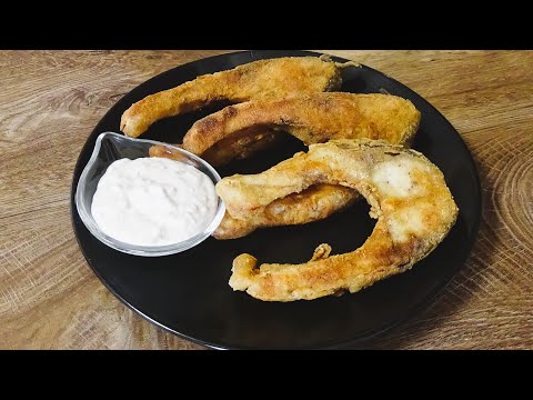 Видео: Жареный карп с соусом Скордалия. Рецепт к Рождеству!