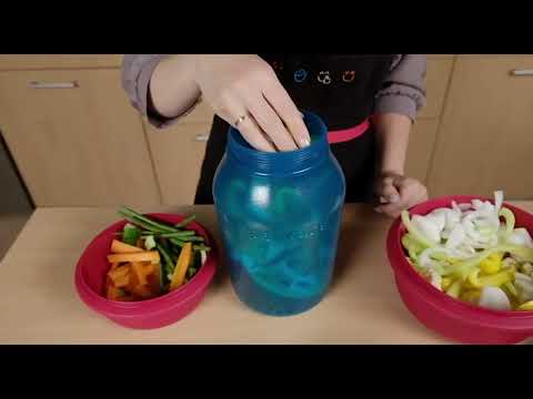 Видео: НОВИНКА Tupperware              Чудо-банка" (3 л) для маринования