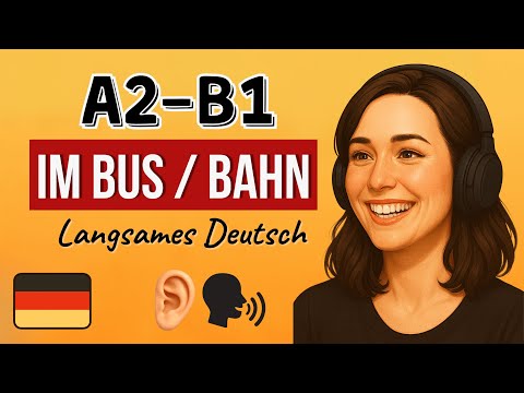 Видео: Немецкий A2: Как правильно говорить в автобусе! 🚍