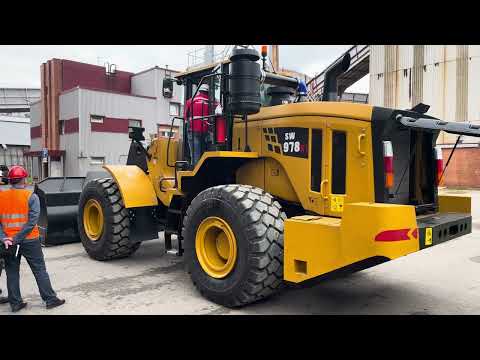 Видео: Первый в мире погрузчик SANY с антикором!