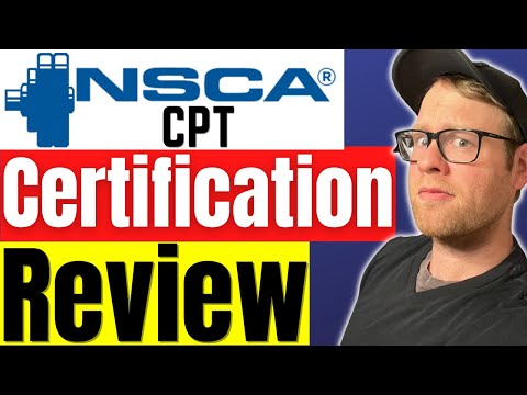 Видео: Обзор сертификации NSCA CPT (2023) | NSCA против NASM против ACE против ISSA | Какой сертификат т...