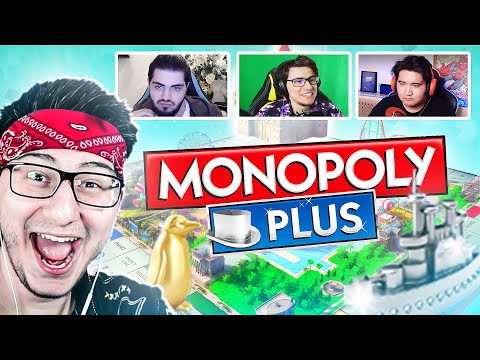 Видео: ДВА ЧАСА ИГРАЕМ С КОРЕШАМИ В MONOPOLY PLUS