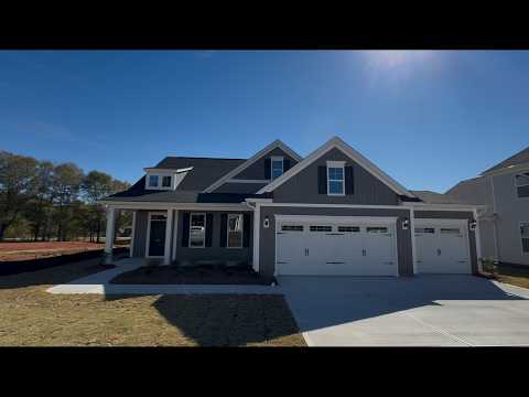 Видео: Экскурсия по новым домам в Инмане, Южная Каролина, на участках площадью 0,5 акра | Жизнь в Гринви...