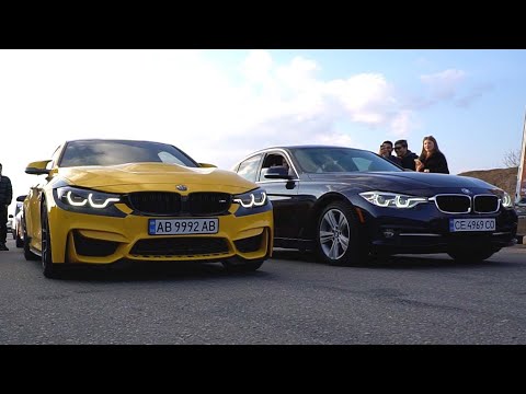 Видео: Как обогнать СПОРТКАРЫ? BMW 340 vs Taycan, Mercedes GT, Audi RS3, BMW M4, Tesla P100D, Camaro SS