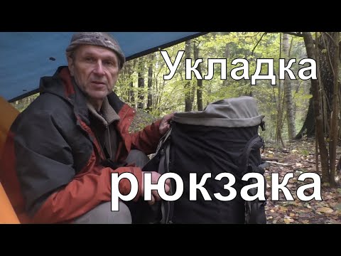 Видео: Укладка рюкзака (моя версия)