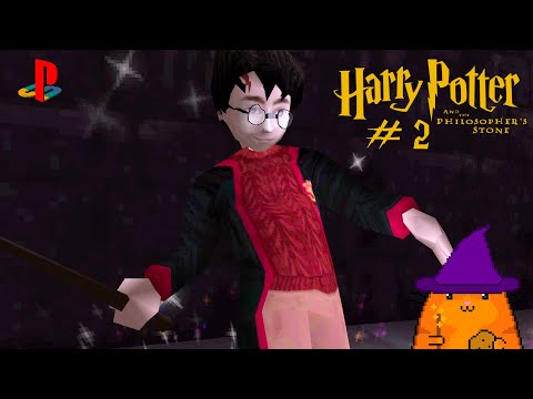 Видео: Harry Potter [PS1, Kudos] #2 ■ Пробуем перевод с озвучкой ■ Первое прохождение