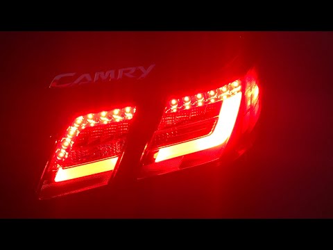 Видео: Ремонт после небольшого ДТП. Замена задних фонарей. CAMRY 40.