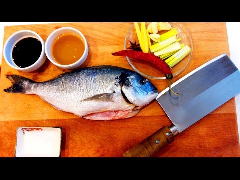 Видео: Китайская кухня.  Дорада в красном соусе 红烧鱼