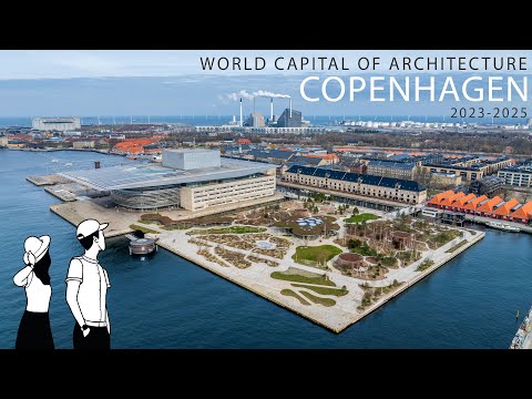 Видео: 4K Копенгаген: Мировая Столица Архитектуры
