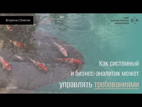 Видео: Как системному и бизнес-аналитику управлять требованиями