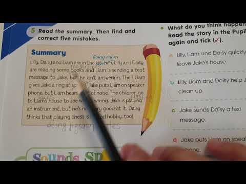 Видео: УРОК - 402: Blue Activity Book - pages 6, 7