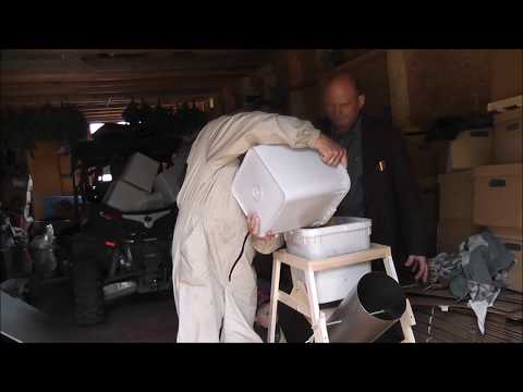 Видео: Кассетный пчелопавильон Берендей.Веялка для пыльцы на пасеке Берендей