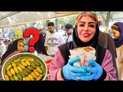 Видео: Королева стрит-фуда Тегерана – День с Хале Масумех 👑