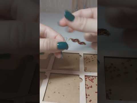 Видео: Закручена сережка 3 ряд і наступні. 