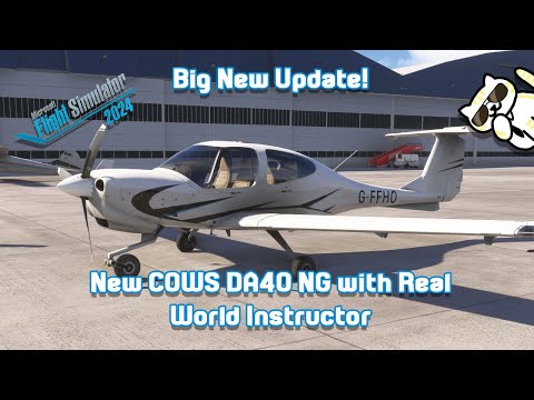 Видео: COWS DA40 — новая версия NG и большое обновление!
