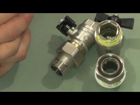 Видео: Потек шаровой кран, упал лицом в грязь, Китай друг