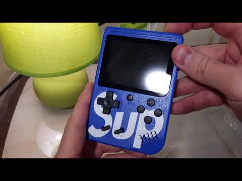 Видео: Портативная игровая приставка SUP GAME BOX PLUS 400 в 1