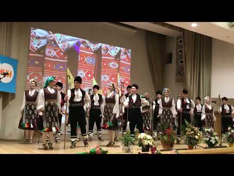 Видео: Танцьори от Хуманитарна гимназия с поздрав за 30-годишния юбилей на ОУ "П.Р. Славейков"г.